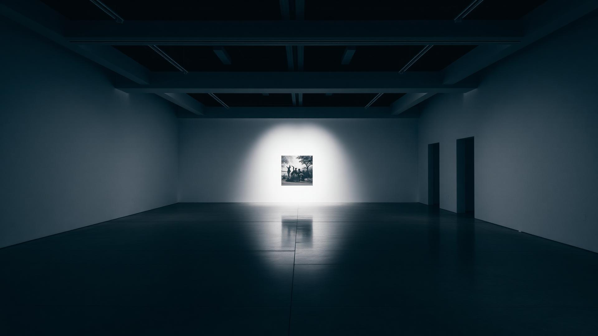 Silent Edges installation view